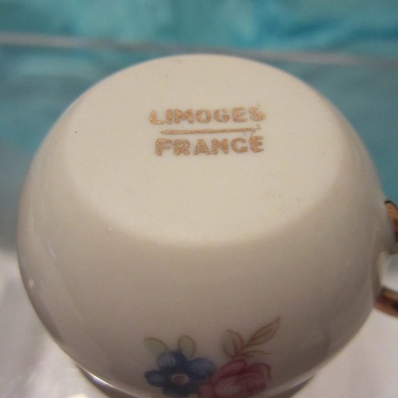 Vintage Limoge mini "Bonne Nuit" cup w/ "eye" - Picture 2 of 5